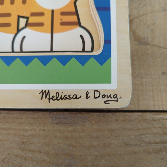 Melissa & Doug House Pets Jumbo Knob Puzzle - 3 Pieces / Pre-owned - Picture 3 of 8